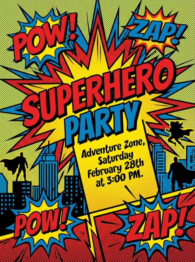 Invitation design example