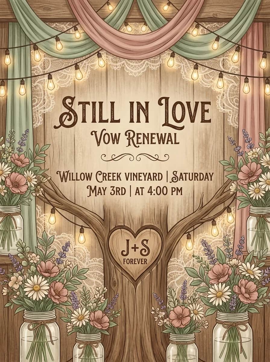 Invitation design example