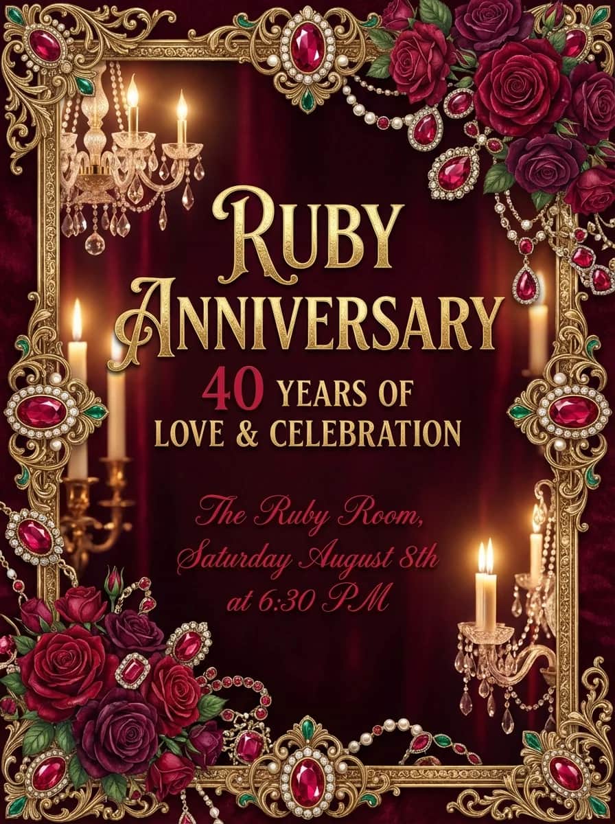 Invitation design example