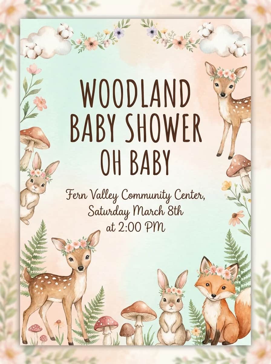 Invitation design example