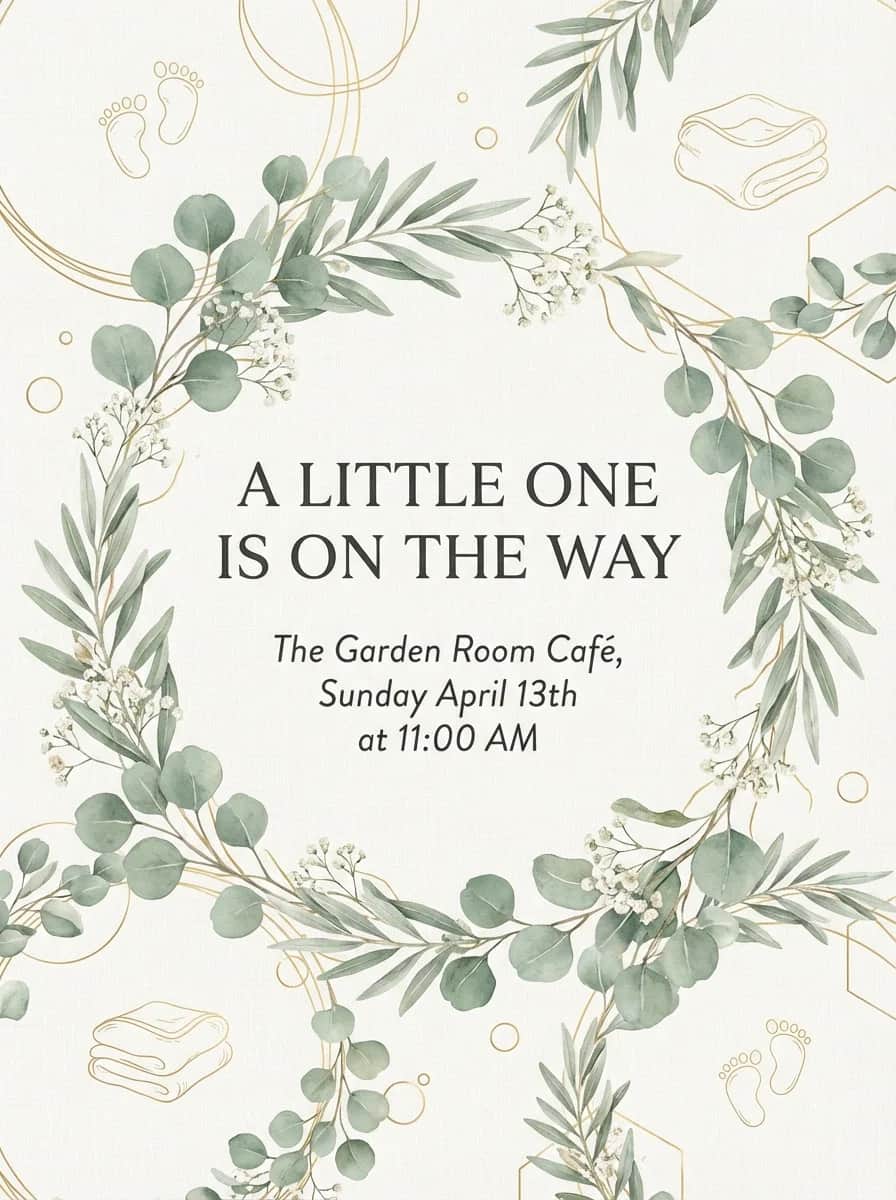 Invitation design example