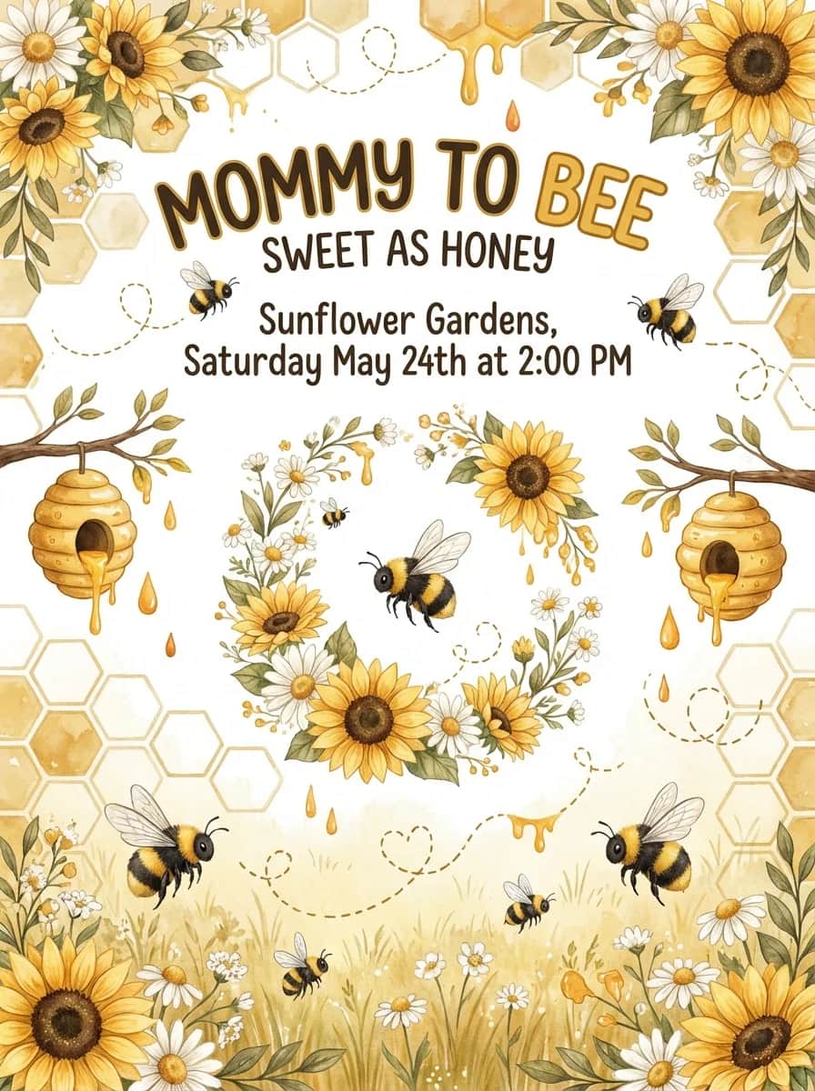 Invitation design example