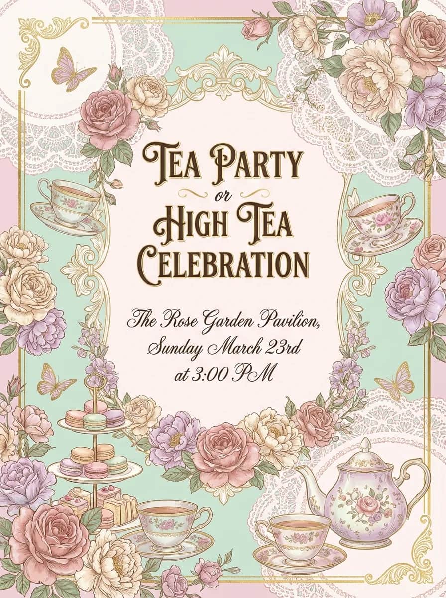 Invitation design example