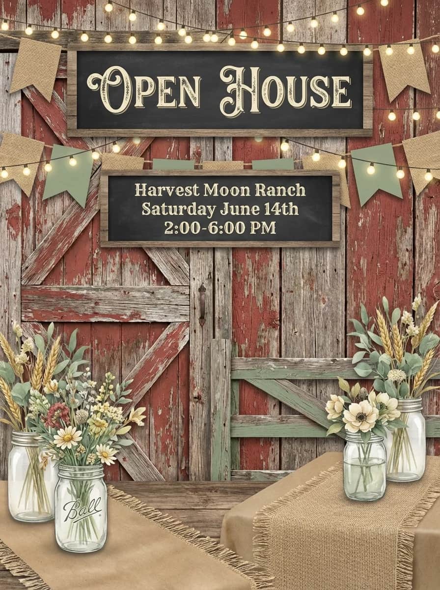 Invitation design example