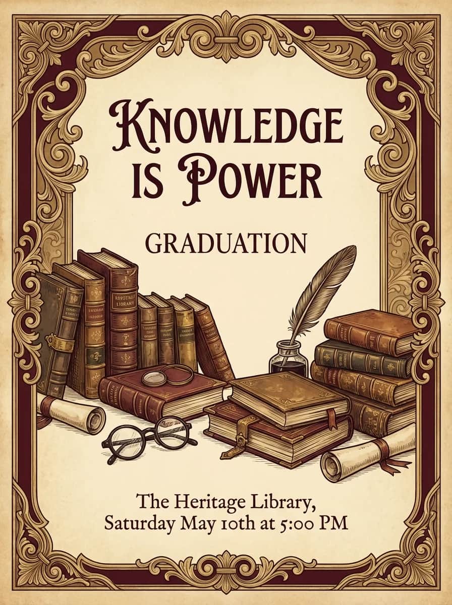 Invitation design example