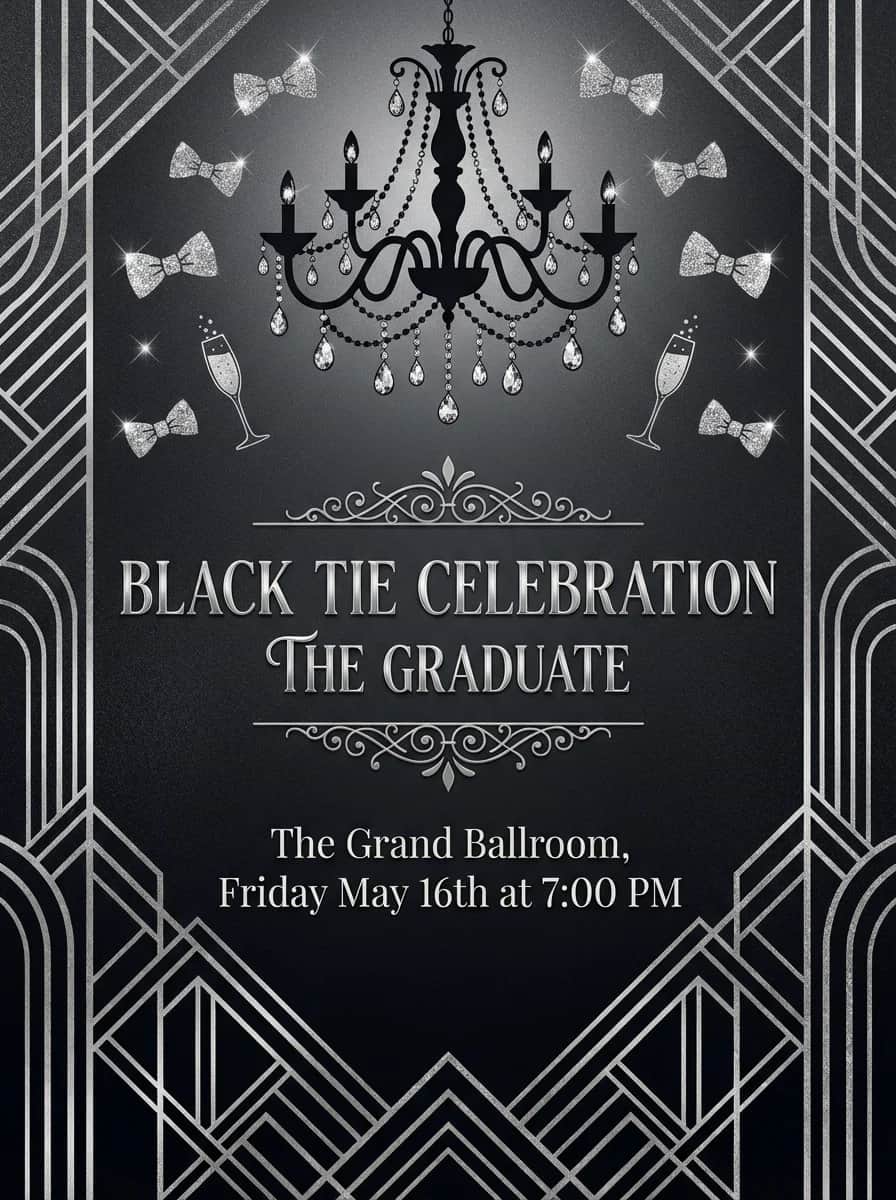 Invitation design example