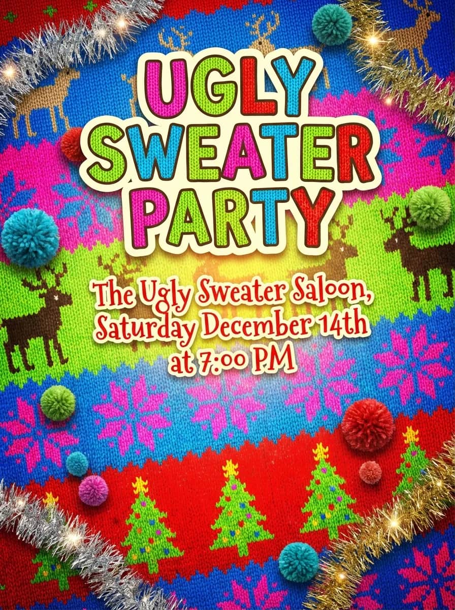 Invitation design example