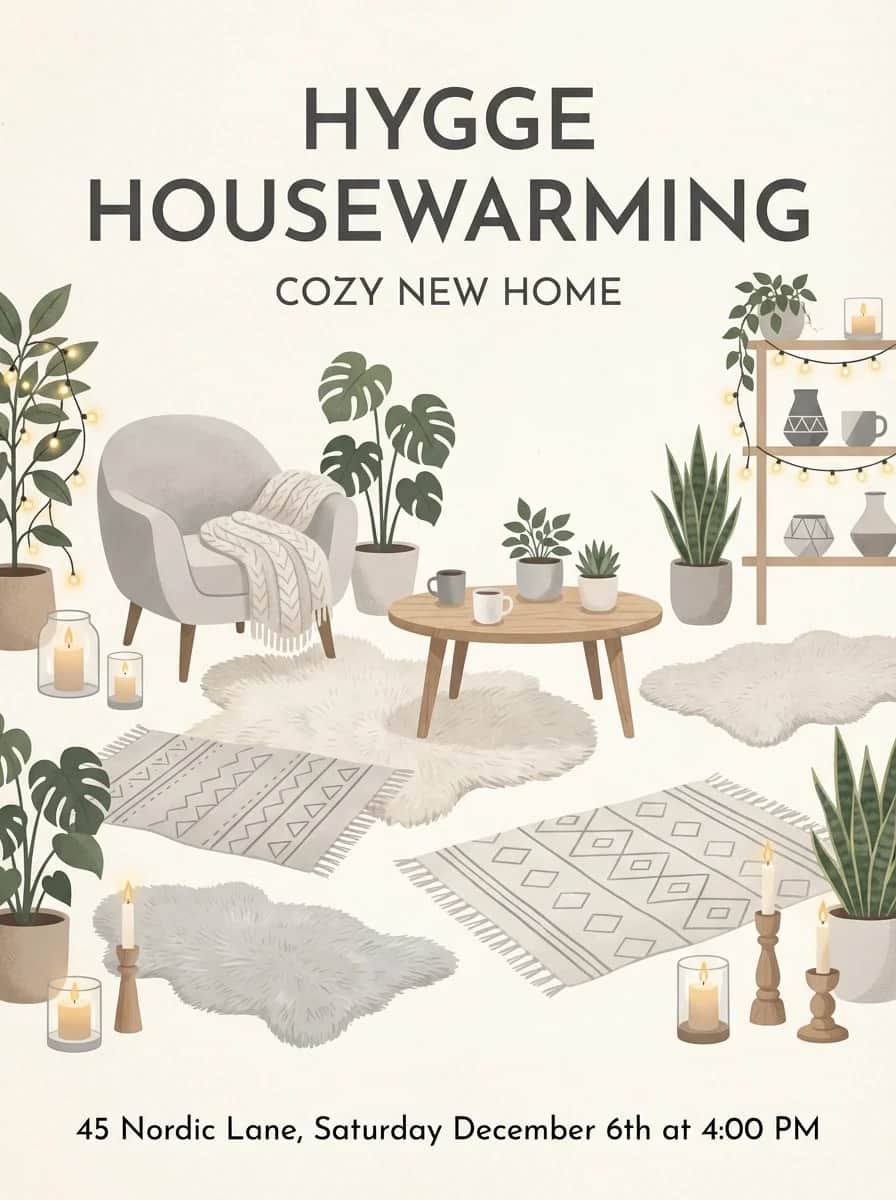 Invitation design example