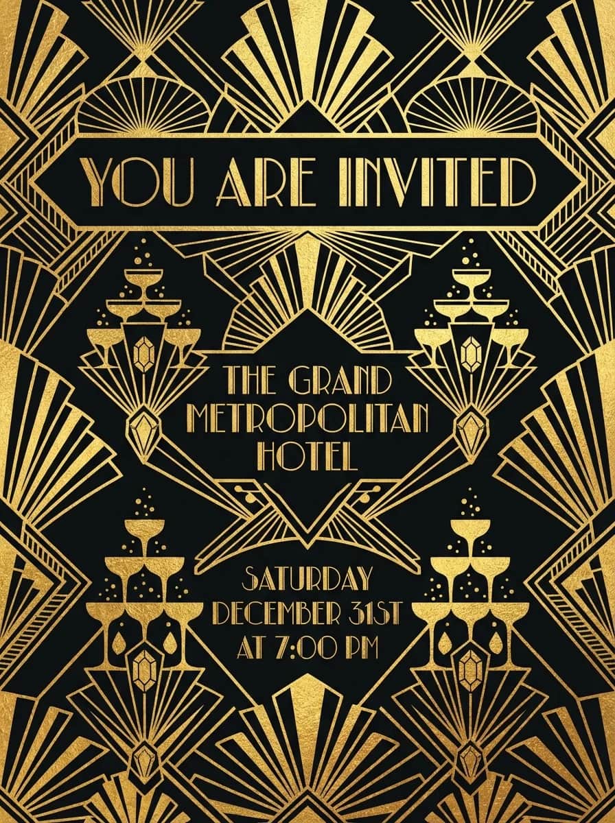 Invitation design example