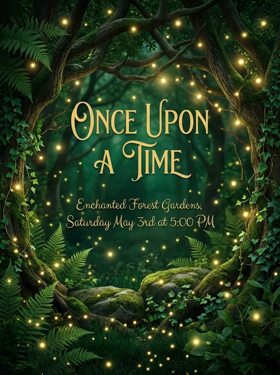 Invitation design example