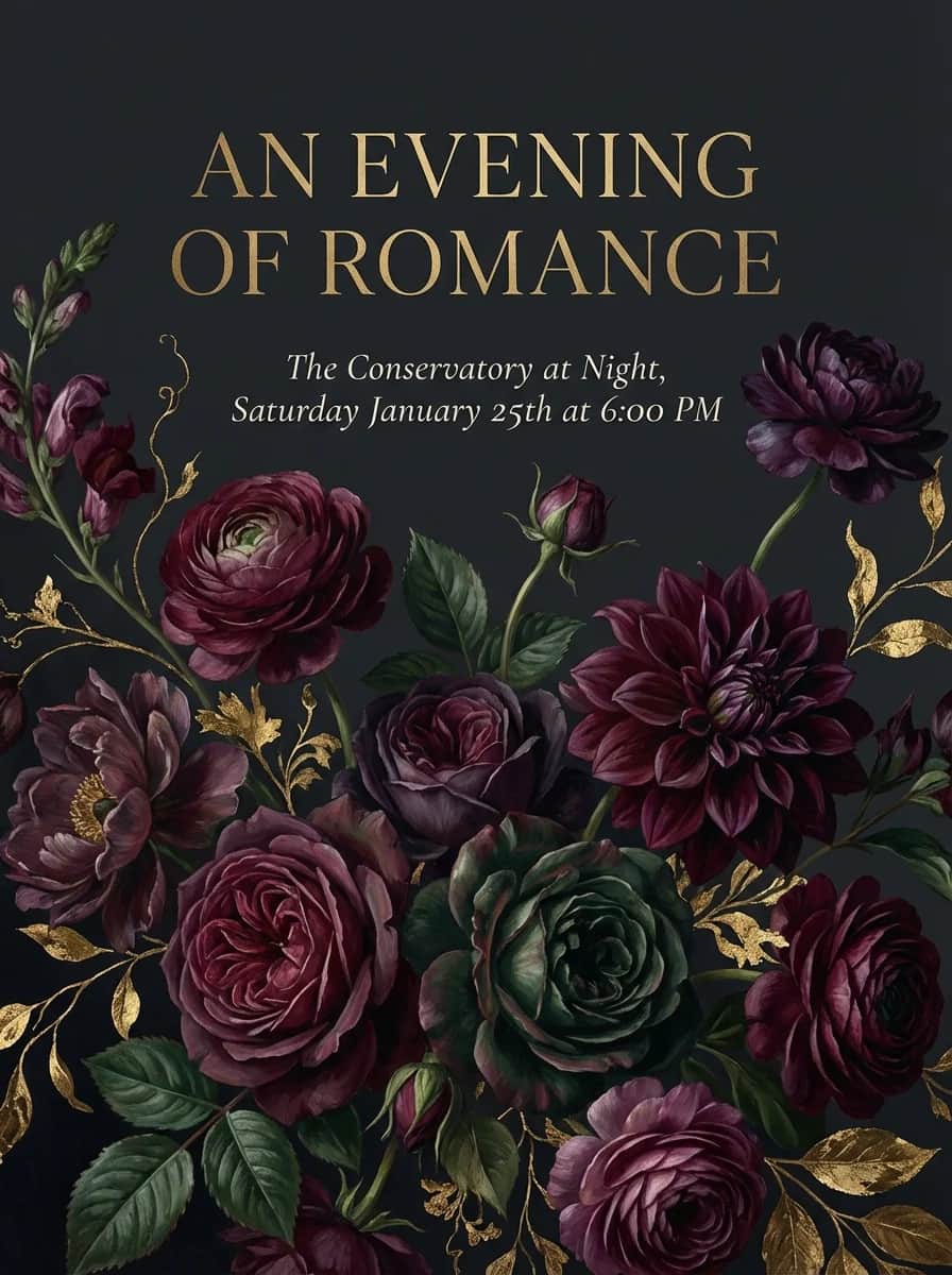 Invitation design example