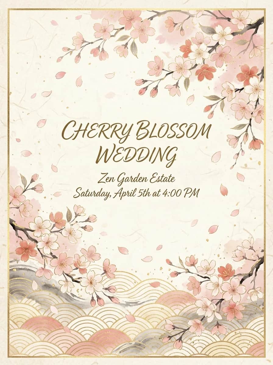 Invitation design example