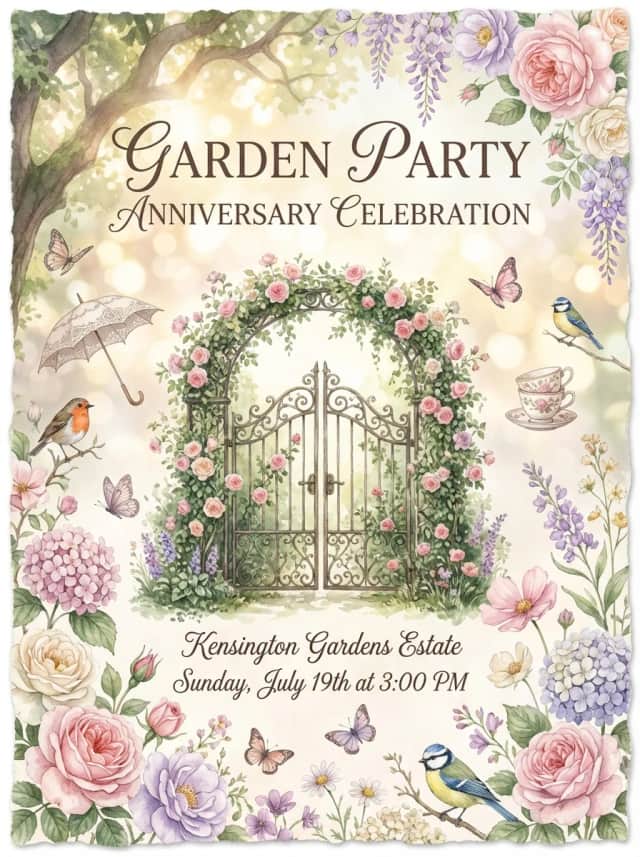 Invitation design example