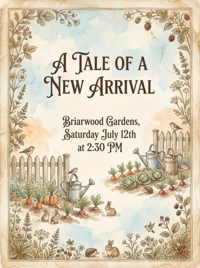 Invitation design example