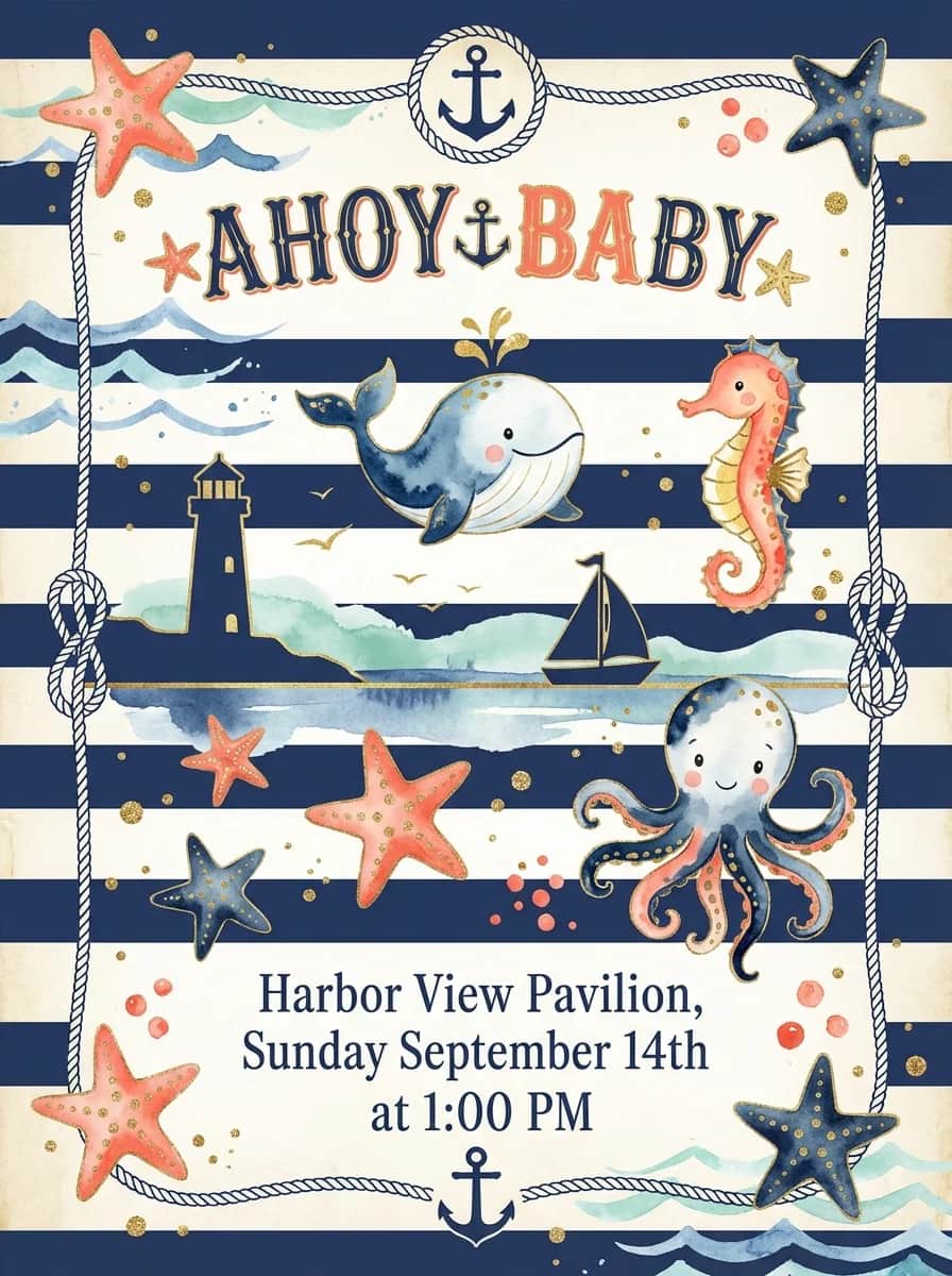 Invitation design example