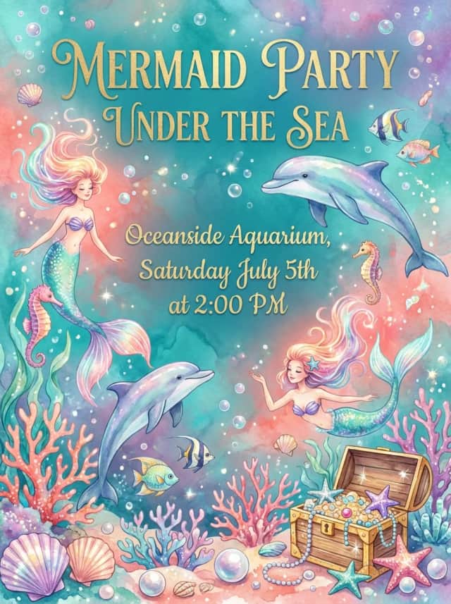 Invitation design example