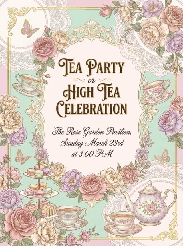 Invitation design example
