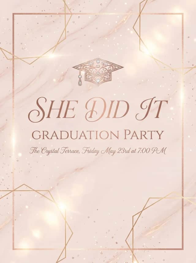 Invitation design example