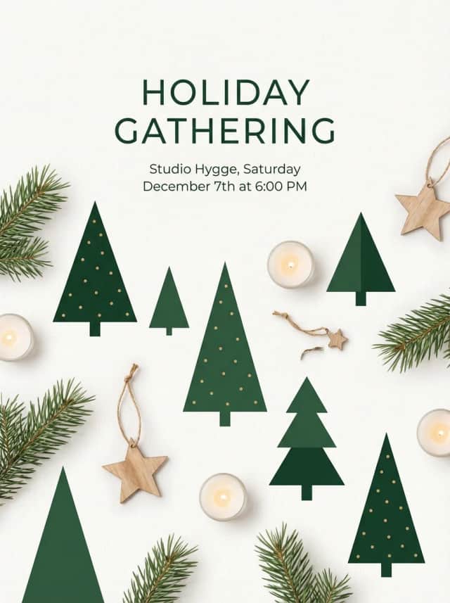 Invitation design example