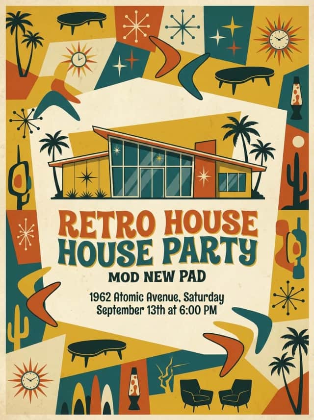 Invitation design example